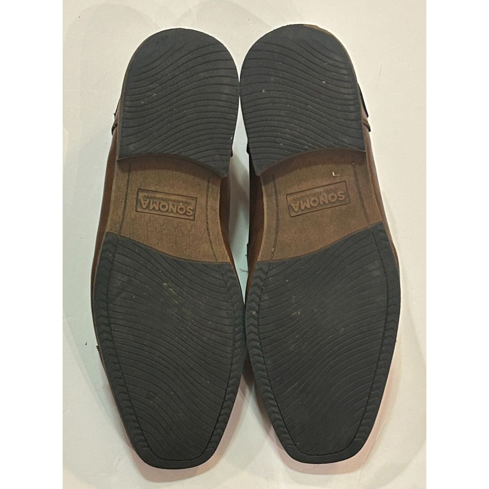 Sonoma Brown Leather Oxfords - Picture 7 of 7